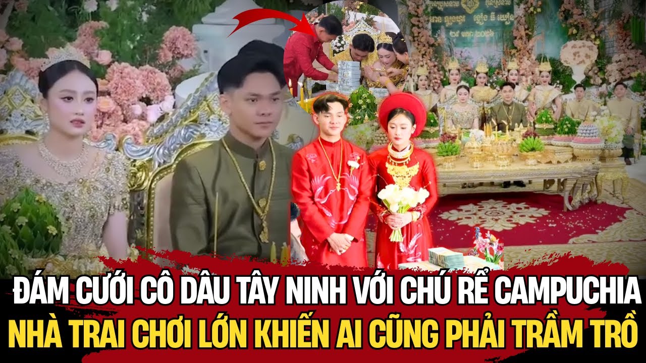 Đám Cưới Cô Dâu Tây Ninh Và Chú Rể Cam : Nhà Trai 