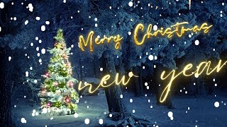 新年快樂Happy New Year聖誕快樂 Merry Christmas動畫賀卡MV**樂曲版**聖誕歌曲**聖誕節**Animated greeting card