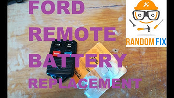 HOW TO REPLACE OLDER FORD KEYLESS REMOTE BATTERY FORD OEM KEYLESS FOB