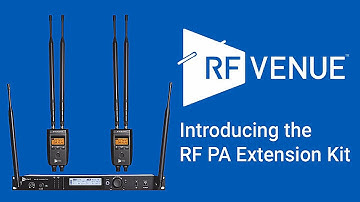 RF Venue RF PA Extension Kit