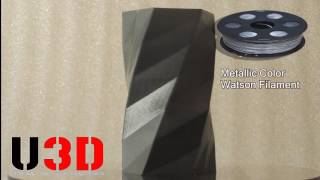 МЕТАЛЛ SBS “ВАТСОН” ПЛАСТИК ДЛЯ 3Д ПРИНТЕРА 1,75 ММ. 0,5 КГ. Metallic Color Watson