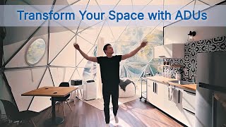 Transforming Living Spaces with Geodesic Domes: Sustainable ADUs by Pacific Domes
