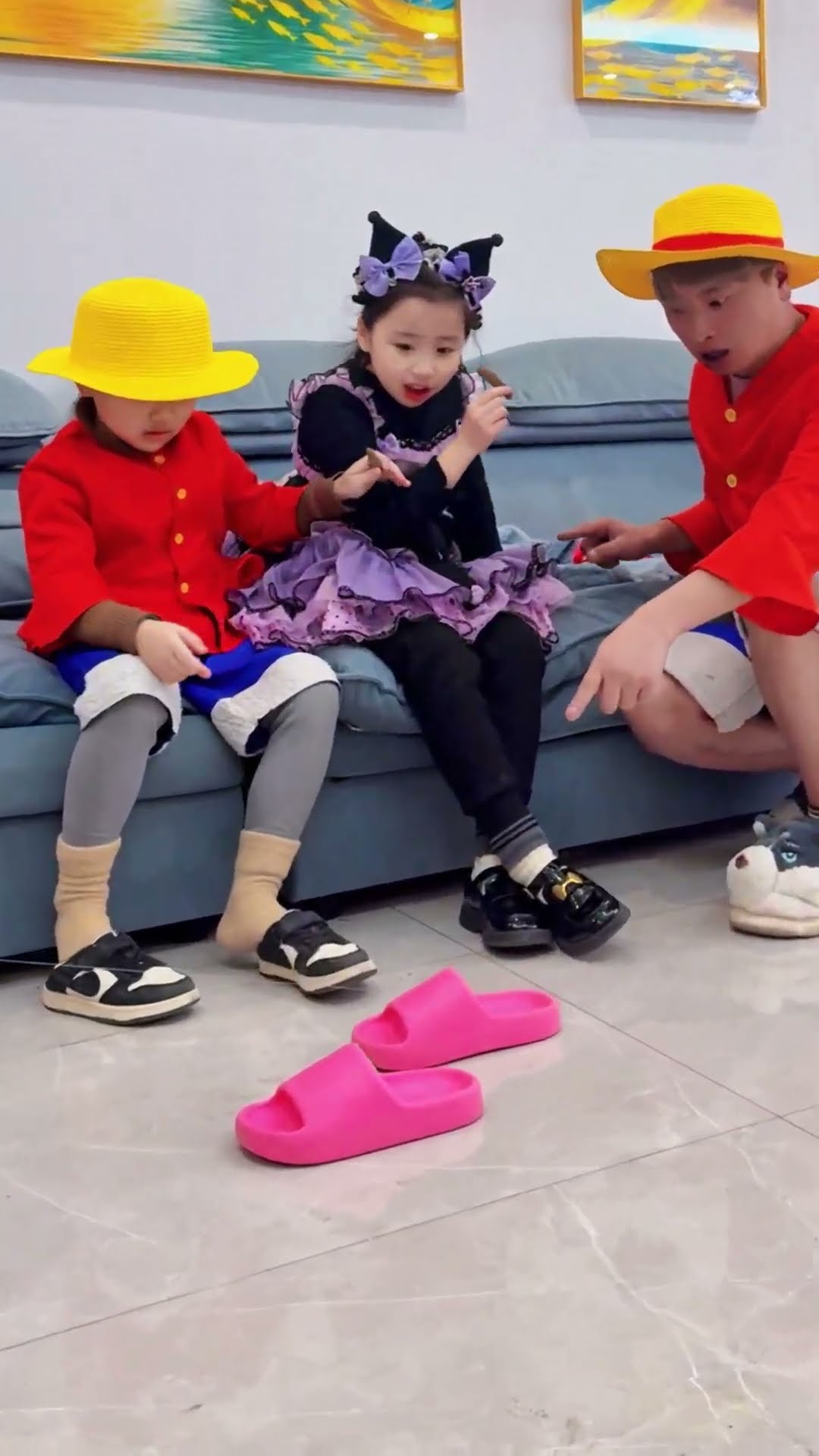 这个拖鞋自己会走路