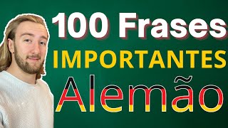 VOCÊ PRECISA SABER essas 100 FRASES EM ALEMÃO