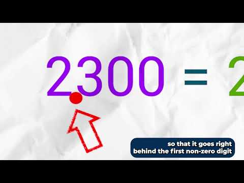 Scientific Notation - Learn how to  solve this math problem!  Practical Math!