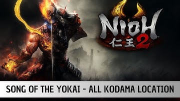 Nioh 2 - SONG OF THE YOKAI - 100% Kodama & Hot Spring locations - Trophy/Achievement