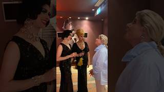 Meeting Princess Lea of Belgium at the Theatre in Brussels