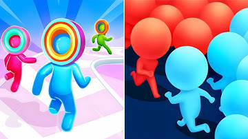 Satisfying Mobile Gameplay 2024 - Layer Man vs Count Master 3d / All Levels Games