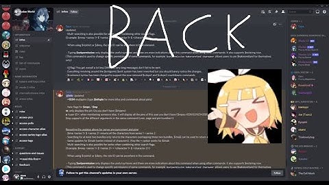 Channel Mudae Update