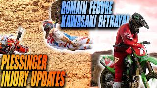 Aaron Plessinger Injury Updates & Disaster at RedBud, Romain Febvre Kawasaki Betrayal..!!!!