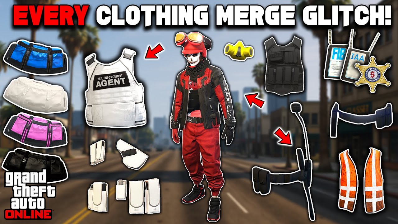 Ошибка слияния всех предметов одежды в GTA 5 Online 2025! (Обновлено)