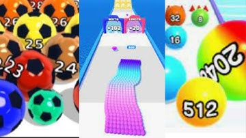 Marble Run, Ball Run 2048, Spiral Roll, Canvas Run, Count Master I Satisfying Mobile Game Max Level