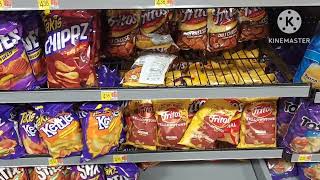 Name Brand Chips & Dips Walmart 🌽 Fritos Tostitos On The Border Takis Lay's Santitas Etc. #cornchips