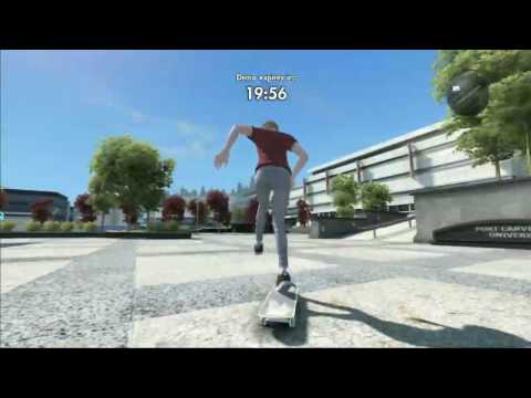 Skate 3 Demo - Out of Map! (Get past the demo barrier)