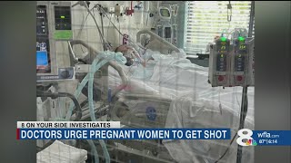 Tampa Bay mom battling COVID in ICU has yet to meet new baby