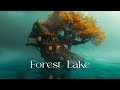 Forest lake  ethereal fantasy ambient music  soothing sleep meditation music