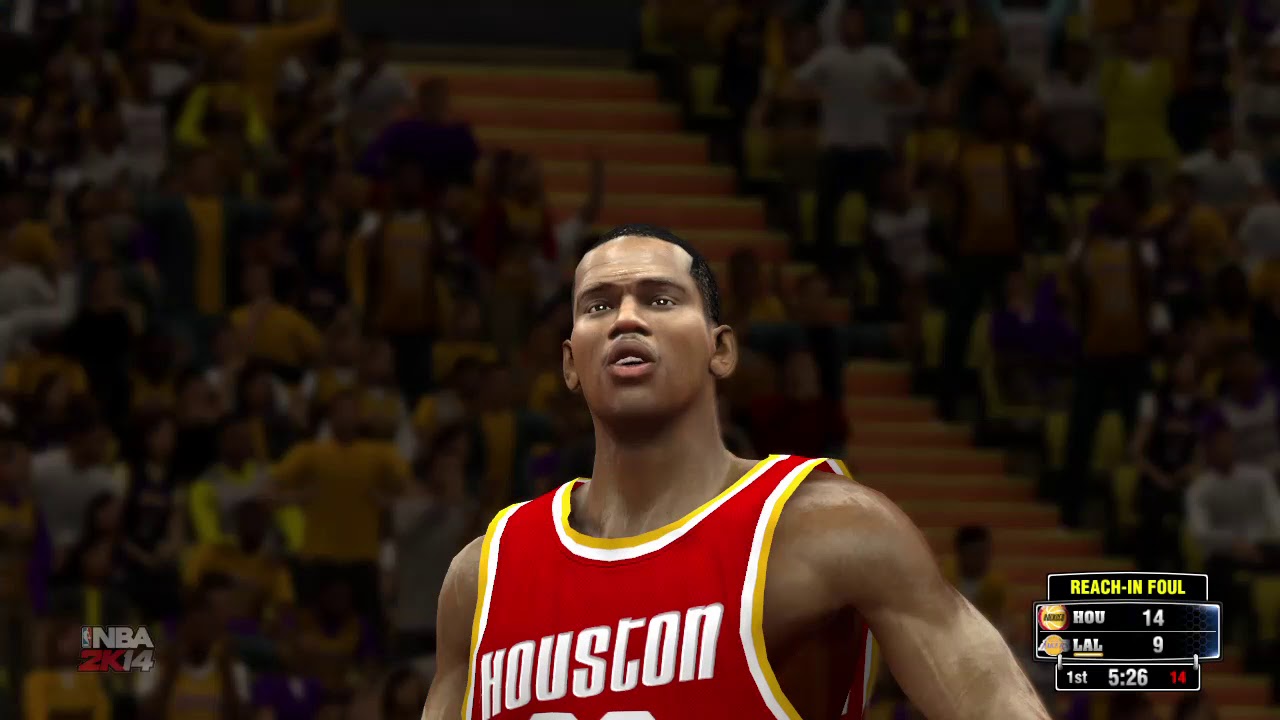 NBA 2K14 - 1991 Western Conference Semi-Finals Houston Rockets @ Los ...