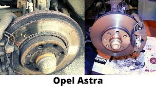 Opel Astra fékcsere