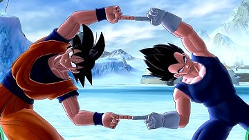 Goku and Vegeta VS Broly SSJ3