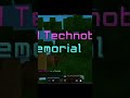 Hypixel built a memorial of Technoblade #shorts #technoblade #technobladeneverdies #hypixel