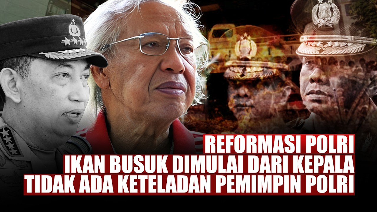 PANDA NABABAN : LISTYO SIGIT PRABOWO HARUS SADAR DIRI DAN MUNDUR SEBAGAI KAPOLRI!