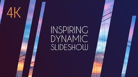 After Effects Template - Inspiring Dynamic Slideshow