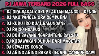 Download Lagu DJ JAWA TERBARU 2025 FULL BASS🎵 | DJ DENOK X DJ ROPANG X DJ EGO WONG TUO VIRAL MENGKANE !! MP3