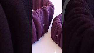 Headband Bracelet shorts diy scrunchies shorts_videodiy Sewingبندانة خياطة إسوارة