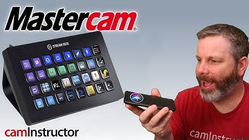 Using a Stream Deck and Siri to program Mastercam