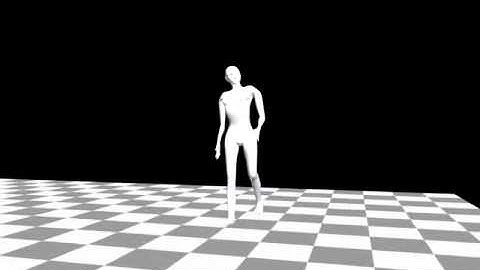 Hooker Walk BVH Import Test in Anim8or