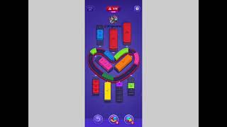 Loop master color jam sort level 25 Hard level solution for gameplay