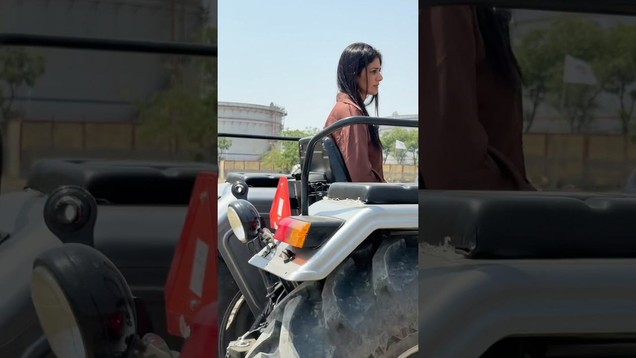 Bharti or ramde ne tractor chalay
