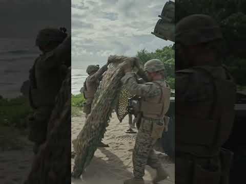 Marines in Okinawa Receive Anti-Ship Systems #USMarines #NMESIS #OkinawaDefense