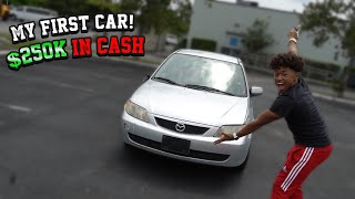 BOUGHT MY FIRST CAR IN CASH! AT 18 YEARS OLD *$250k Dollars*