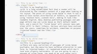 web design html css refresher exercise