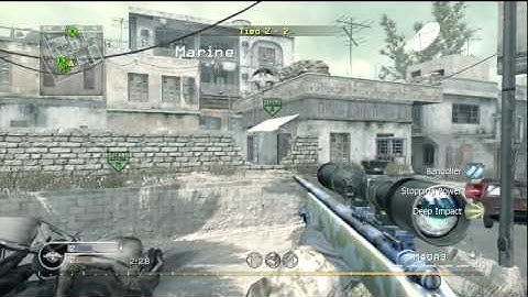 Cod4 - Quickscoping on Crash