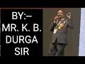 PVCMETA ANNIVERSARY CELEBRATION IN KARIMNAGAR//SPEAKER --MR. K. B. DURGA  SIR (PART--3) ......