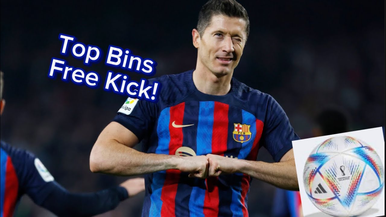 Fifa 23 Lewandowski top bins free kick! YouTube