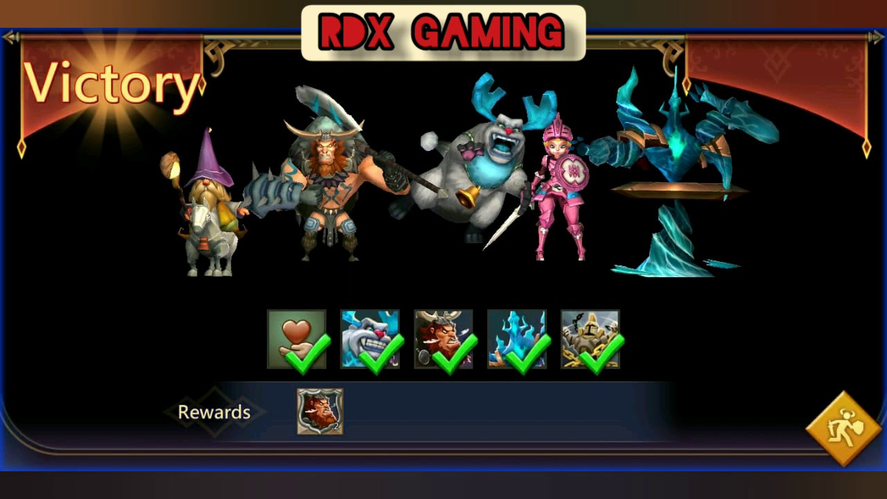 Lords Mobile - BARBARIAN LIMITED CHALLENGE STAGE - 5