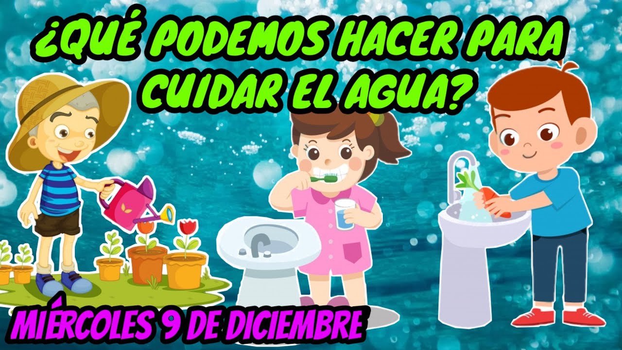 QUÉ PODEMOS HACER PARA CUIDAR EL AGUA? - APRENDO EN CASA (9 de Diciembre) -  thptnganamst.edu.vn