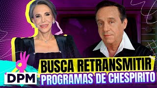 Florinda Meza manda FUERTE COMUNICADO para retransmitir los programas de Chespirito | DPM