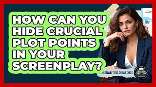 How Can You Hide Crucial Plot Points In Your Screenplay? - Screenwriter's Cheat Code