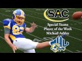 2015 SAC Football Week 9 Player of the Week Highlights - Nov. 2