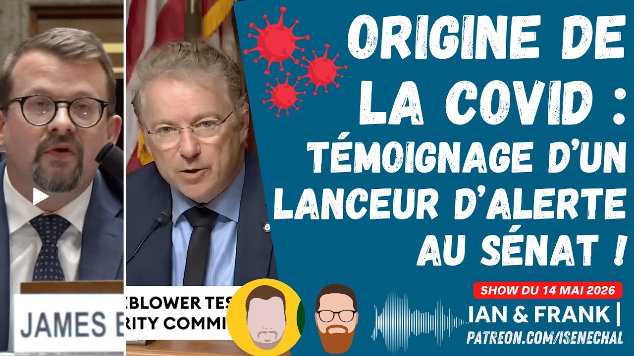 Origine de la COVID : Témoignage d'un LANCEUR D'ALERTE au Sénat ! 🇺🇸