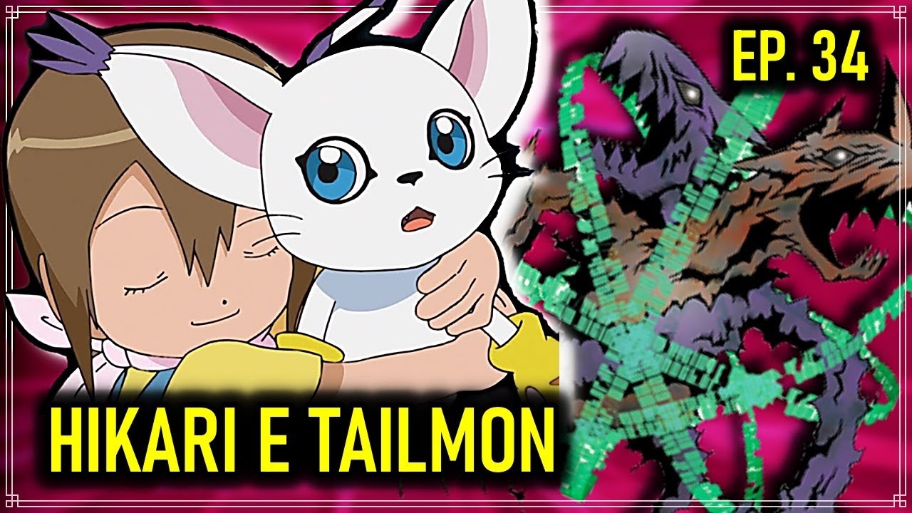 DIGIMON ADVENTURE 2020  ANÁLISE EP 34 - HIKARI E TAILMON 