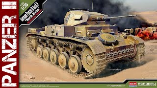 Building the Academy Panzer II Ausf F 