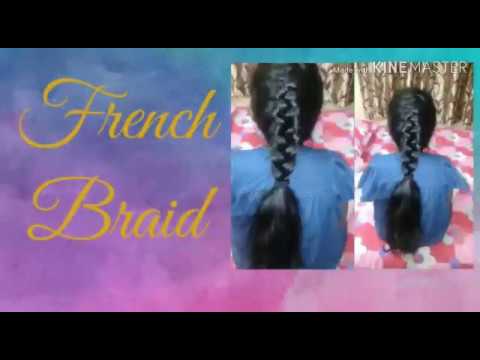 How To Do A French Braid On Short Hair | Poor Little It Girl