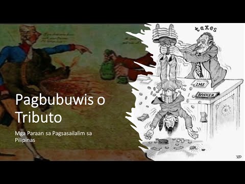 Pagbubuwis o Tributo (Mga Paraan sa Pagsasailalim sa Pilipinas)