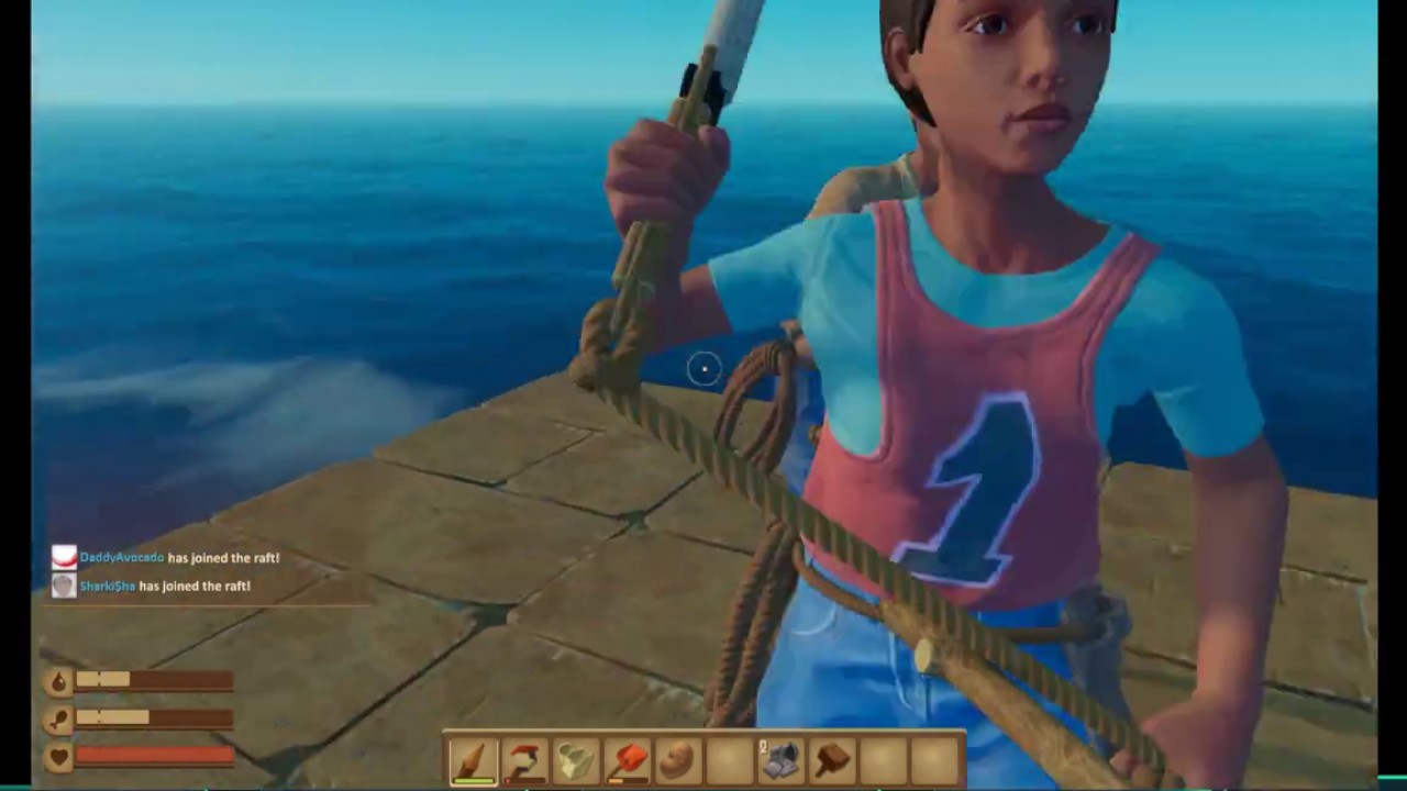 Greg Rushing Raft Raft Ep1 (Old Greg The Shark!) - YouTube