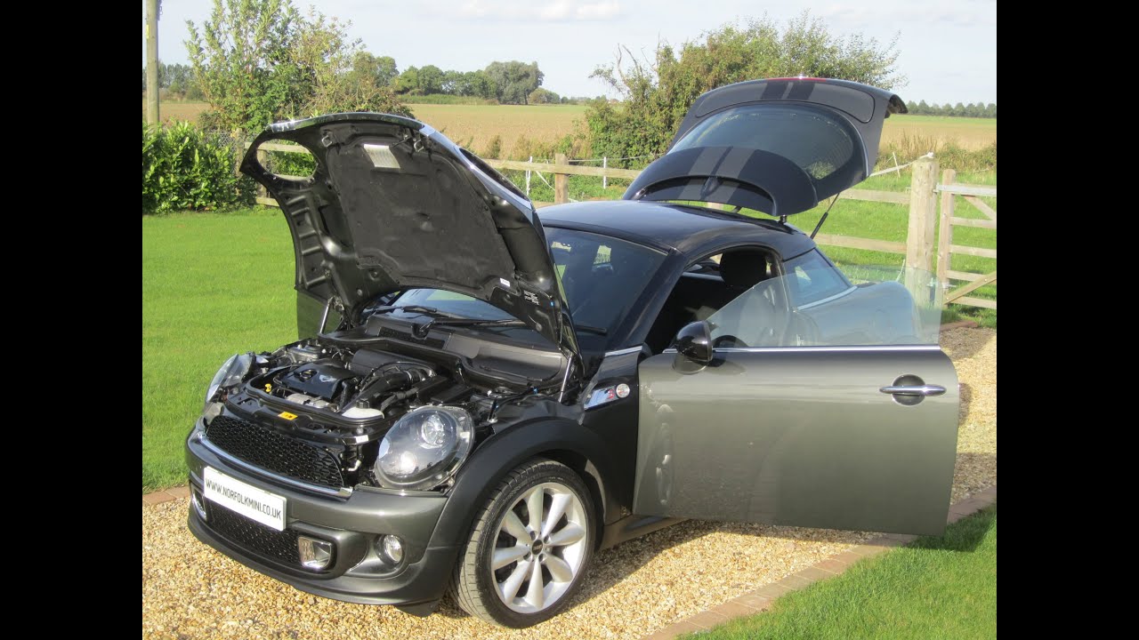 Mini Coupe Cooper S Chilli Pack Eclipse Grey Youtube